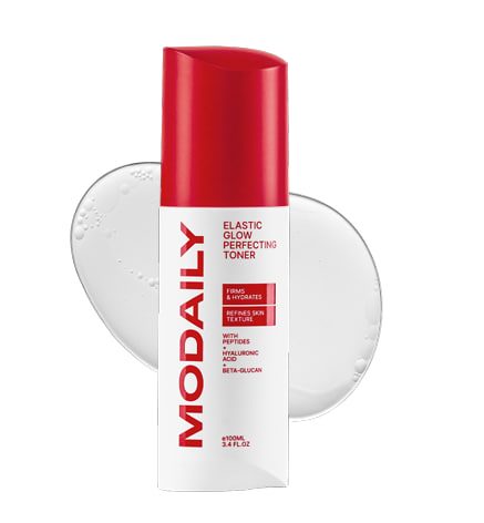 Elastic glow perfecting toner
